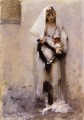 パリの乞食少女のポートレート ジョン・シンガー・サージェント